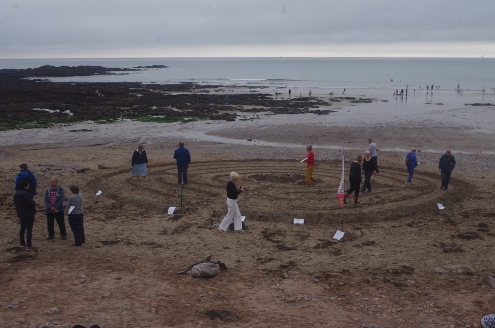 Wembury Beach Labyrinth Invites People to Pray for the Planet - Diocese ...