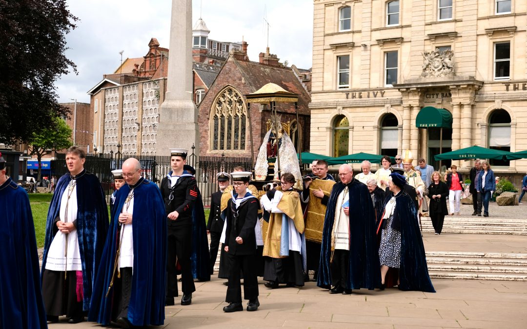 Our Lady of Walsingham Visits Devon For Pilgrimage Site Centenary