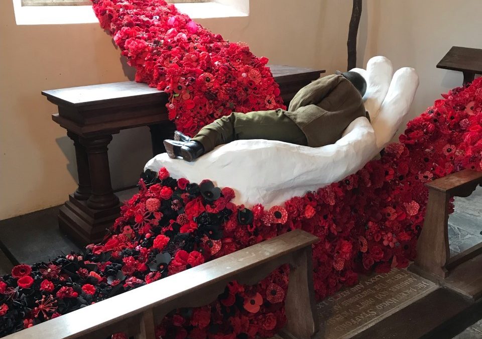 Dowland Poppy Tribute Remembers Three Lost Soldiers