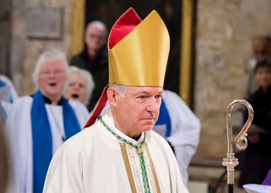 Bishop of Exeter Prepares to Hand Back Crozier at Farewell Service