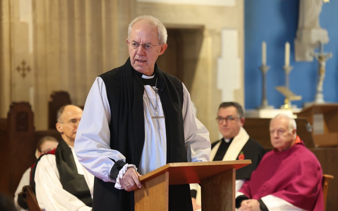The Archbishop of Canterbury Prays for Peace at Remembrance Events in Torquay