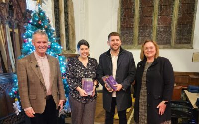 Two Headteachers Commissioned in their New Roles at a Church Christingle Service