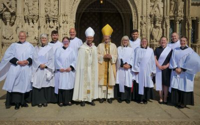 Ordination Service ‘moving, uplifting and encouraging’ for Exeter’s 11 new members of clergy