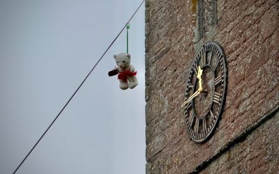 Stuffed With Courage! Teddies Take a Leap of Faith