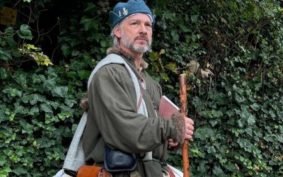 Devon Vicar takes on Medieval Walk to Honour Friend and Support Suicide Bereavement Charities