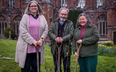 Magnolia Trees Planted to Commemorate Archbishop Sarah’s Devon Connections