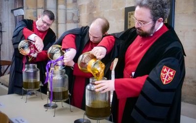 Exeter Cathedral Chrism Service a Joyful Moment as Ministers Gather for Maundy Thursday